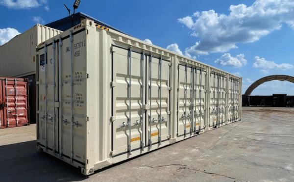 40′ High Cube 1-Trip Side Open Shipping Container