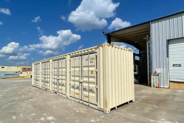 40′ High Cube 1-Trip Side Open Shipping Container