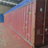 40ft Open top container with tarp – Cargo worthy