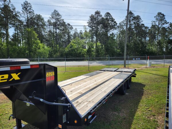BIG TEX 25′ GOOSENECK TRAILER 12 TON 22GN-20+5 MEGA RAMPS