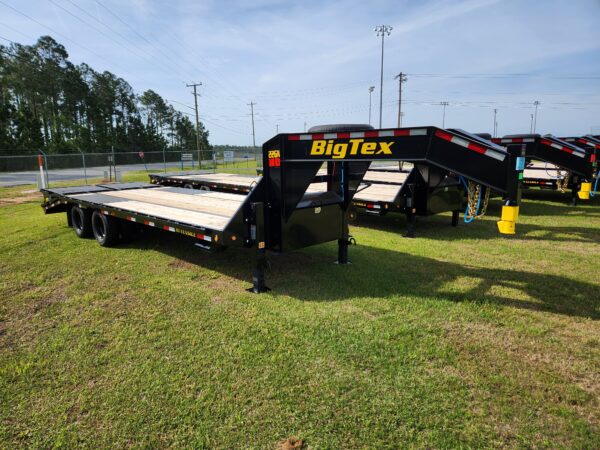 BIG TEX 25′ GOOSENECK TRAILER 12 TON 22GN-20+5 MEGA RAMPS