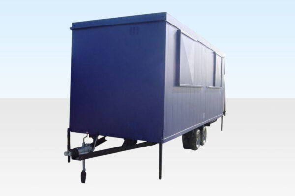 20ft x 7ft 6in Steel Mobile Anti-Vandal Office