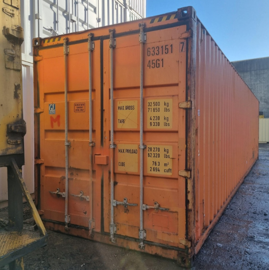 40ft HC Standard Used Container (ASIS)