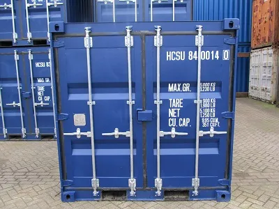 8ft Steel Floor Storage Container