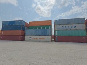 40ft High Cube Shipping Container for Wind and Watertight Storage – Used Clearance