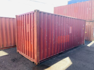 20ft Standard Shipping Container for Wind and Watertight/Cargo-Worthy Storage – Used