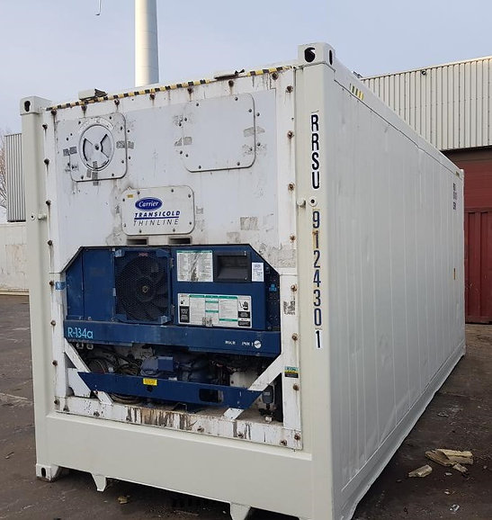 20ft Standard Refrigerated Shipping Container with Adjustable Cooling