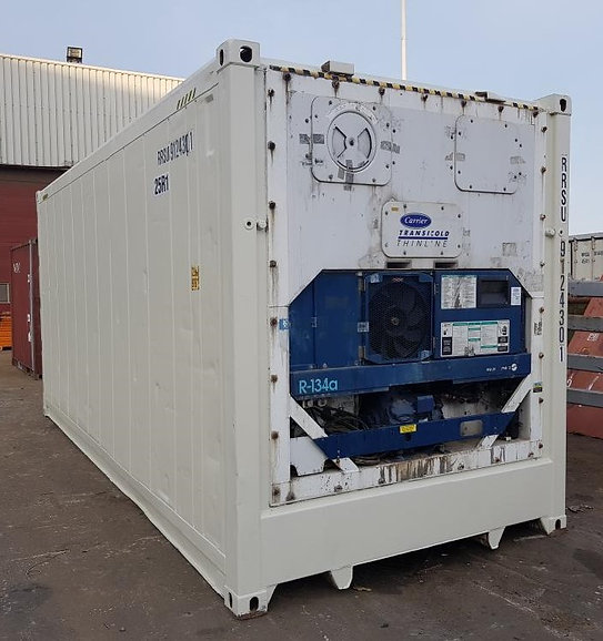 20ft Standard Refrigerated Shipping Container with Adjustable Cooling