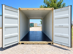20ft Standard Shipping Container with Double-End Doors – One-Trip
