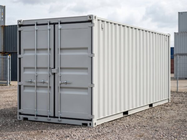 20ft Standard Shipping Container with Cargo Doors – One-Trip