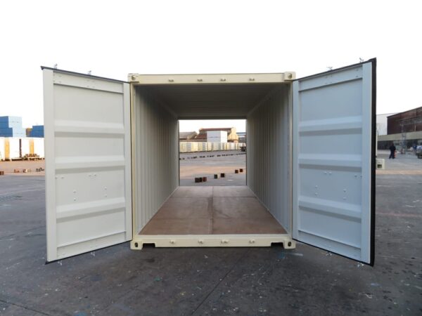 20ft Standard Shipping Container with Double-End Doors – One-Trip