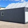 30ft High Cube Shipping Container Office with Roll-Up Door – Refurbished