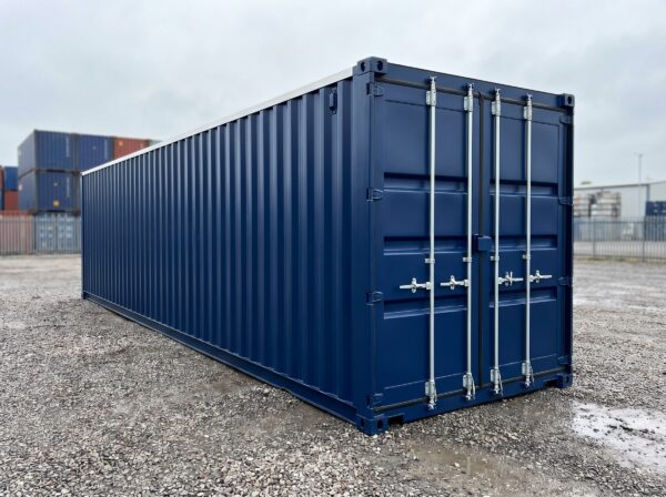 30ft High Cube Shipping Container with Cargo Doors – One-Trip