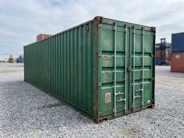 40ft Standard Shipping Container for Wind and Watertight Storage – Used