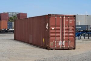 45ft High Cube Shipping Container for Wind and Watertight/Cargo-Worthy Storage – Used