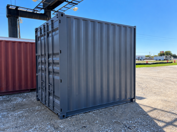 10ft High Cube Shipping Container with Cargo Doors – Refurbished