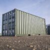 20ft Standard Shipping Container in Green RAL 6007 – One-Trip