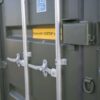 20ft Standard Shipping Container in Green RAL 6007 – One-Trip