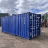 20ft Standard Shipping Container in Dark Blue RAL 5013 – One-Trip