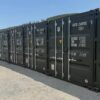 20ft Standard Shipping Container in Green RAL 6007 – One-Trip