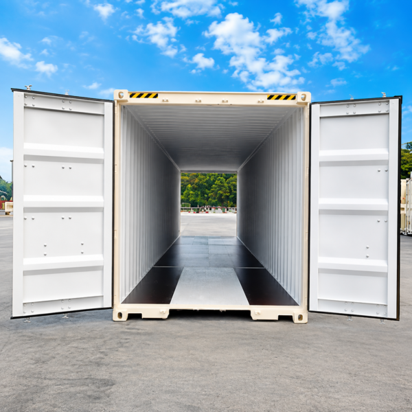40ft Standard Shipping Container with Double-End Doors – One-Trip