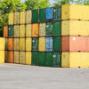 20ft Standard Shipping Container for Wind and Watertight/Cargo-Worthy Storage – Used