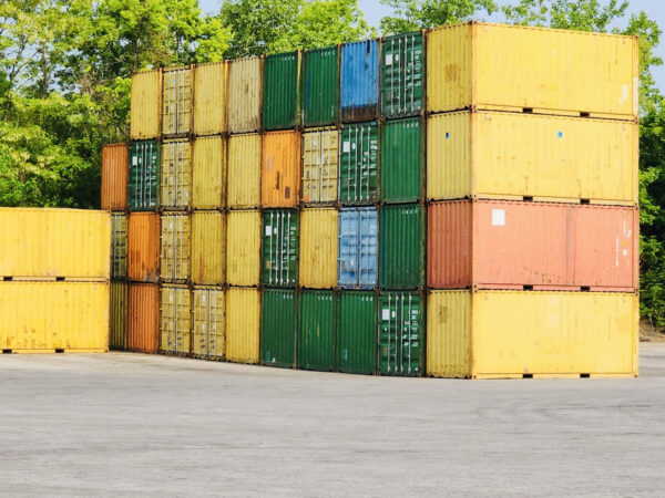 20ft Standard Shipping Container for Wind and Watertight/Cargo-Worthy Storage – Used