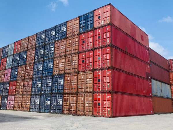 40ft Standard Shipping Container with Locking Cargo Doors – Used
