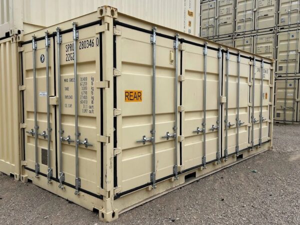20ft Standard Shipping Container with Full Side-Opening Doors
