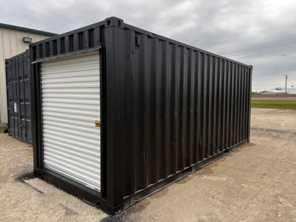20ft Standard Shipping Container with Roll-Up Door and Electrical Package – Refurbished