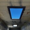 Shipping Container Skylight with Acrylic Dome and Weld-On Frame