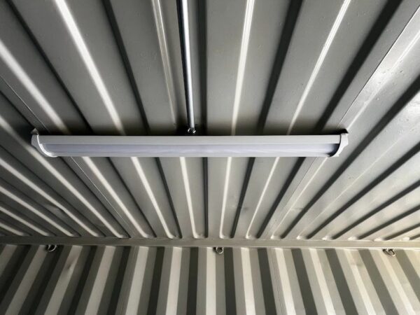 20ft Standard Shipping Container with Roll-Up Door and Electrical Package – Refurbished