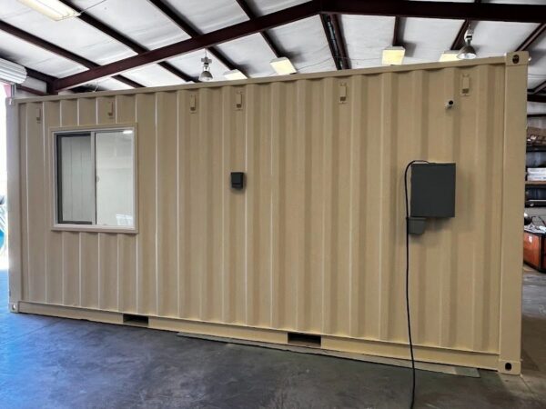 20ft Shipping Container Office with Bathroom and HVAC