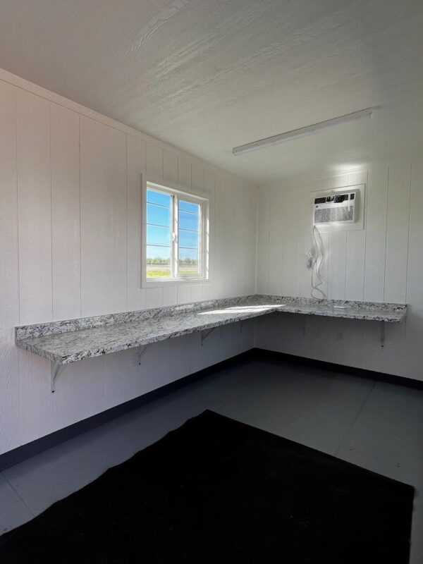 40ft High Cube Shipping Container with 16ft Office and 24ft Storage – One-Trip