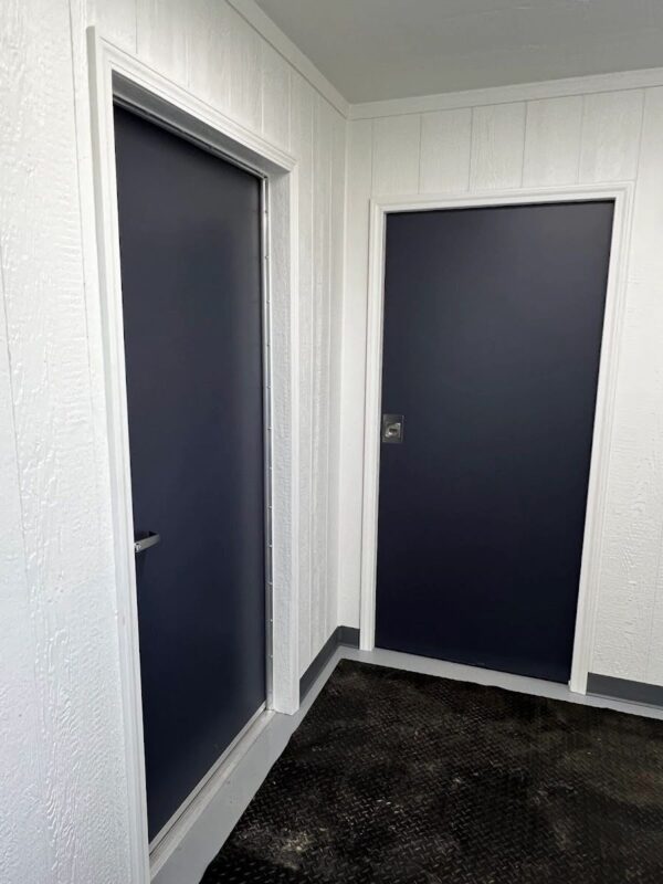 40ft High Cube Shipping Container with 16ft Office and 24ft Storage – One-Trip
