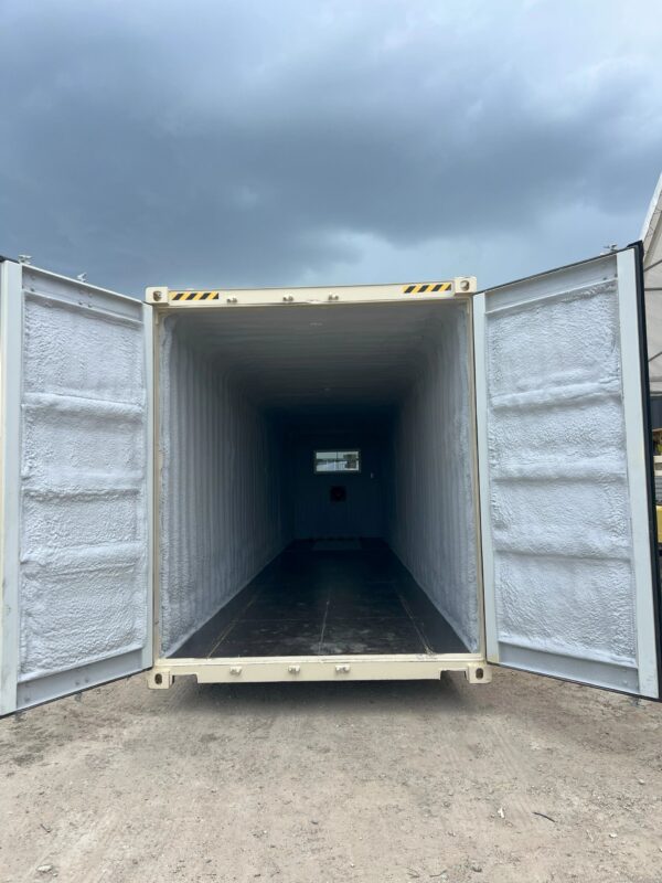 40ft High Cube Shipping Container Grow House with Electrical Package – One-Trip
