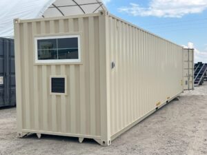 40ft High Cube Shipping Container Grow House with Electrical Package – One-Trip