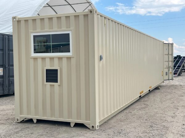 40ft High Cube Shipping Container Grow House with Electrical Package – One-Trip