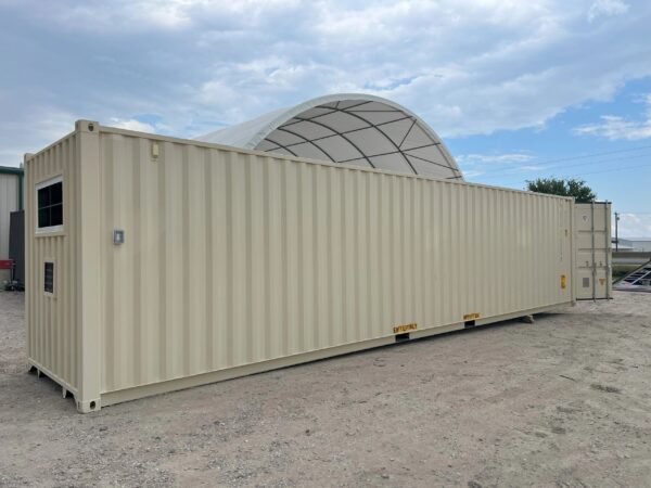 40ft High Cube Shipping Container Grow House with Electrical Package – One-Trip