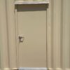 40ft High Cube Shipping Container with Entry Door in Beige RAL 1015 – One-Trip