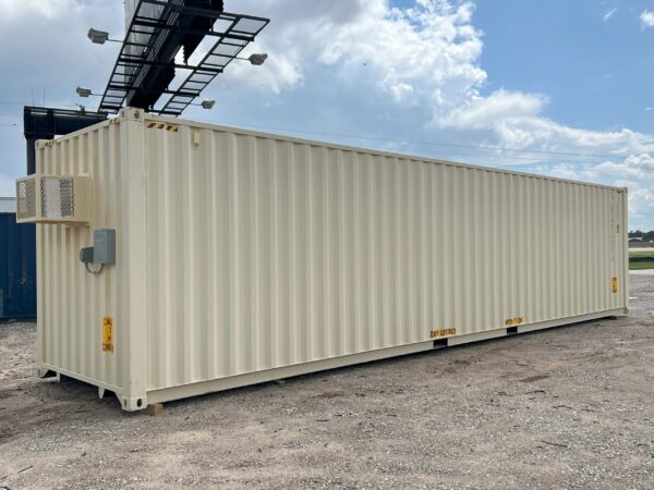 40ft High Cube Shipping Container with 20ft Office and 20ft Storage – One-Trip
