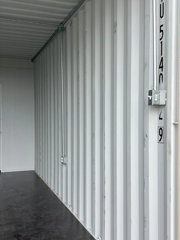 40ft High Cube Shipping Container with 20ft Office and 20ft Storage – One-Trip