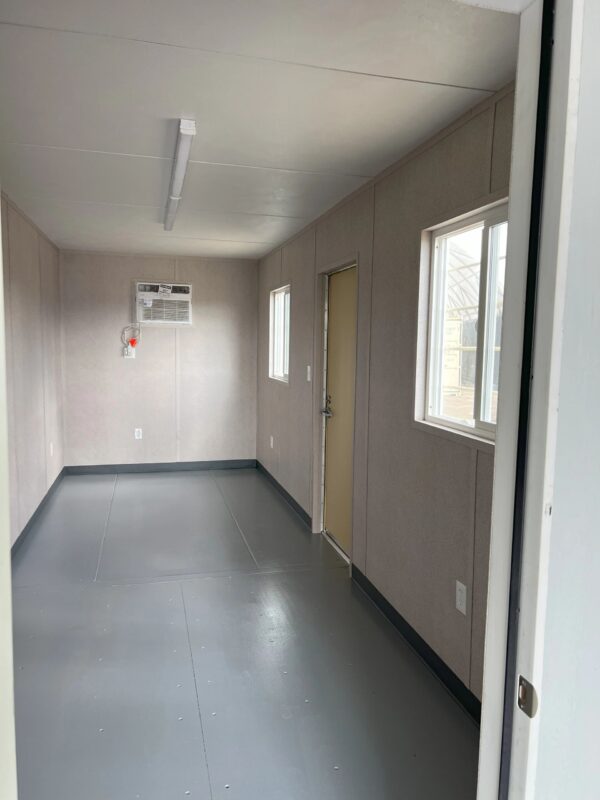 40ft High Cube Shipping Container with 20ft Office and 20ft Storage – One-Trip