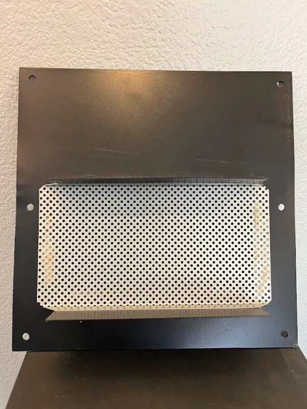 13in × 13in Shipping Container Vent with Bug Screen