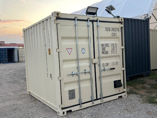 10ft Standard Shipping Container Workshop and Guard Shack – One-Trip