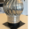 8in Shipping Container Roof Turbine Vent with Corrugated Base