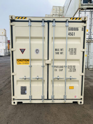 40ft High Cube Shipping Container with Locking Cargo Doors