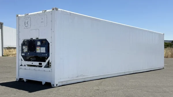 40ft High Cube Refrigerated Shipping Container with Pre-Trip Inspection – Used